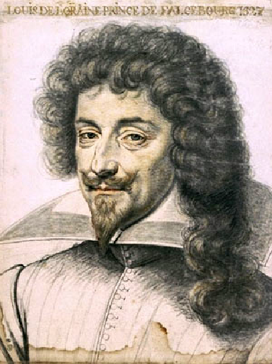 Louis Portrait par Daniel Dumonstier en 1627